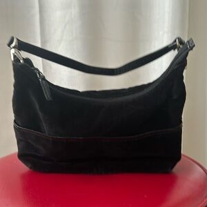 Ralph Lauren Black Velvet Purse